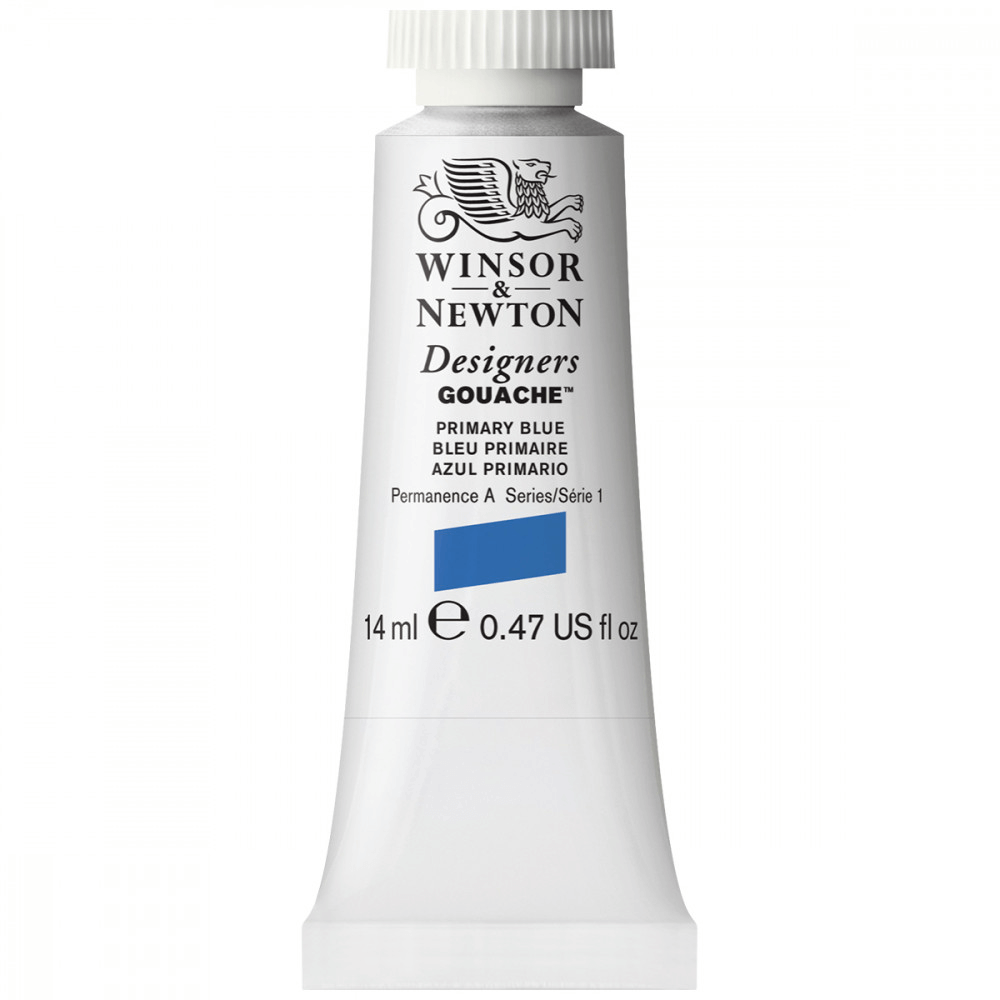 Tinta Guache Winsor & Newton Designers 14ml S1 523 Primary Blue